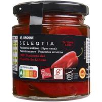 Pebrot de piquillo D.O. Lodosa EROSKI SELEQTIA, flascó 205 g Pebrot de piquillo D.O. Lodosa EROSKI SELEQTIA, flascó 205 g