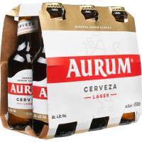 Cervesa AURUM, pack botellín 6x25 cl