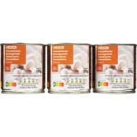 Xampinyons sencer EROSKI, pack 3x105 g Xampinyons sencer EROSKI, pack 3x105 g