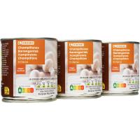 Xampinyons sencer EROSKI, pack 3x105 g