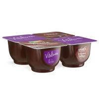 Postre lácteo crema de chocolate 0% VITALÍNEA, pack 4x125 g Postre lácteo crema de chocolate 0% VITALÍNEA, pack 4x125 g