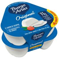 Queso fresco natural BURGO DE ARIAS, pack 6x72 g Queso fresco natural BURGO DE ARIAS, pack 6x72 g