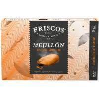 Mejillón en escabeche 8/12 piezas FRISCOS, lata 111 g Mejillón en escabeche 8/12 piezas FRISCOS, lata 111 g