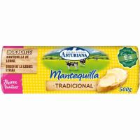 Mantequilla ASTURIANA, rulo 500 g Mantequilla ASTURIANA, rulo 500 g