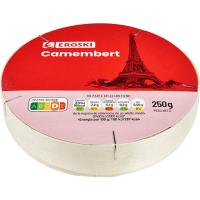 Queso Camembert EROSKI, caja 250 g