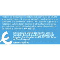 Mocador facial suau EROSKI, caixa 100 u