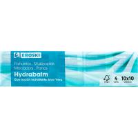Mocador de paper hidratant EROSKI, paquet 10 u