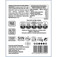 Pit d`indiot braseada CAMPOFRÍO Finíssimas, safata 110 g