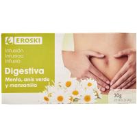 Infusión digestiva EROSKI, caja 20 sobres Infusión digestiva EROSKI, caja 20 sobres