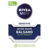 After Shave bàlsam Sensitive NIVEA MEN, flascó 100 ml