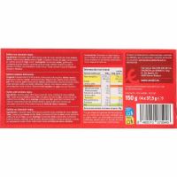 Galeta amb xocolata negra EROSKI, caixa 150 g