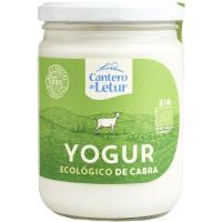 Yogur natural de cabra CANTERO de LETUR, frasco 420 g Yogur natural de cabra CANTERO de LETUR, frasco 420 g
