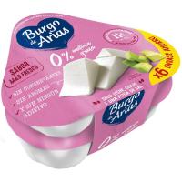 Queso fresco natural 0% BURGO DE ARIAS, pack 6x72 g Queso fresco natural 0% BURGO DE ARIAS, pack 6x72 g