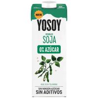 Beguda de soia 0% sucre YOSOY, brik 1 litre