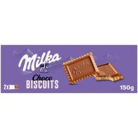 Chocobiscuit de chocolate con leche MILKA, caja 150 g Chocobiscuit de chocolate con leche MILKA, caja 150 g
