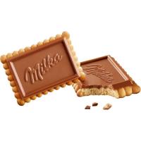 Chocobiscuit de xocolata amb llet MILKA, caixa 150 g