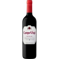 Vino Tinto Tempranillo Rioja CAMPO VIEJO, botella 75 cl Vino Tinto Tempranillo Rioja CAMPO VIEJO, botella 75 cl