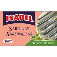 Sardinilla en aceite de Oliva ISABEL, lata 57 g Sardinilla en aceite de Oliva ISABEL, lata 57 g