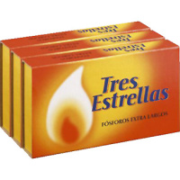 Llumins extra llarg TRES ESTRELLES, caixa 3 u