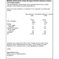 Agua con limón FONT VELLA, botella 1,15 litros