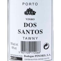 Oporto Tawny D.SANTOS, ampolla 75 cl
