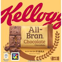 Barreta de xocolata KELLOGG'S All-Bran, 6 u., caixa 240 g Barreta de xocolata KELLOGG'S All-Bran, 6 u., caixa 240 g