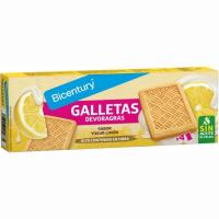 Galleta devoragrasas sabor yogur-limón BICENTURY, caja 160 g Galleta devoragrasas sabor yogur-limón BICENTURY, caja 160 g