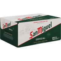 Cerveza SAN MIGUEL, pack lata 12x33 cl Cerveza SAN MIGUEL, pack lata 12x33 cl