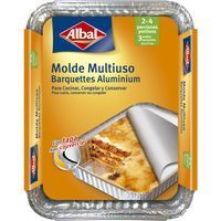 Motlle d`alumini multiús amb tapa 22x17 cm ALBAL, pack 3 u