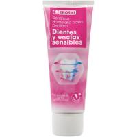 Dentífrico dientes-encías sensibles EROSKI, tubo 75 ml Dentífrico dientes-encías sensibles EROSKI, tubo 75 ml