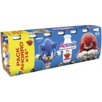 Actimel para beber sabor fresa DANONE, pack 14x100 ml Actimel para beber sabor fresa DANONE, pack 14x100 ml