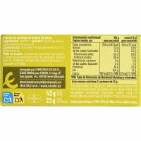 Anxova en oli d`oliva EROSKI, llauna 23 g