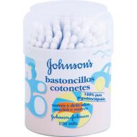 Bastoncillos JOHNSON`S, caja 100 uds Bastoncillos JOHNSON`S, caja 100 uds