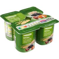 Bífidus fibras con muesli EROSKI, pack 4x125 g Bífidus fibras con muesli EROSKI, pack 4x125 g