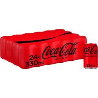 Refresco de cola COCA COLA Zero, pack 24x33 cl Refresco de cola COCA COLA Zero, pack 24x33 cl