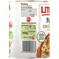 Fabes amb cloïsses LITORAL, lata 440 g