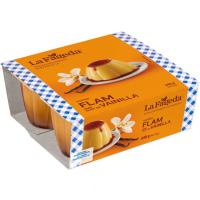 Flan de vainilla LA FAGEDA, pack 4x110 g Flan de vainilla LA FAGEDA, pack 4x110 g
