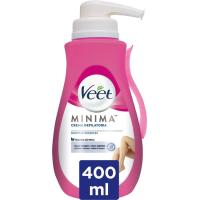 Crema depilatoria piel sensible VEET, dosificador 400 ml Crema depilatoria piel sensible VEET, dosificador 400 ml