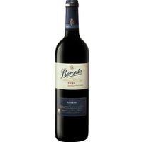 Vino Tinto Reserva Rioja BERONIA, botella 75 cl Vino Tinto Reserva Rioja BERONIA, botella 75 cl