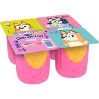 Danonino Maxi sabor fresa-plátano DANONE, pack 4x100 g Danonino Maxi sabor fresa-plátano DANONE, pack 4x100 g