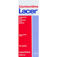 Col·lutori Clorhexidina LACER, ampolla 500 ml Col·lutori Clorhexidina LACER, ampolla 500 ml