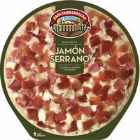 Pizza de pernil serrà CASA TARRADELLAS, 1 u., 390 g