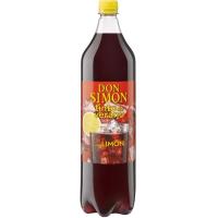 Tinto de verano de limón DON SIMON, botella 1,5 litros Tinto de verano de limón DON SIMON, botella 1,5 litros